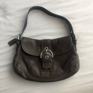 Brown Coach Soho Shoulder Bag Purse